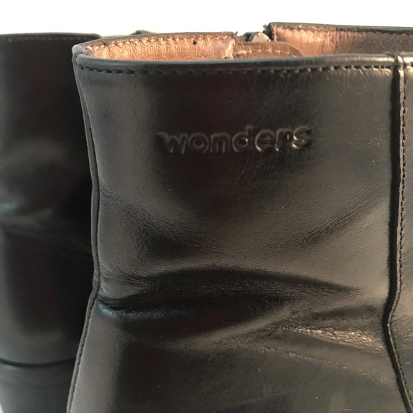 Wonders Luxury Leather Boot with Chain Details - Picture 8 of 13